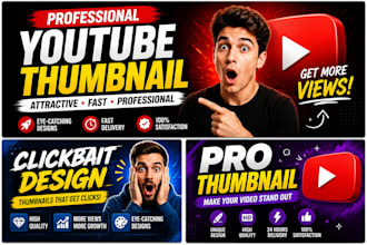 design attractive youtube thumbnail in canva fast
