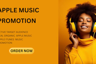 do organic apple music promotion, spotify music promotion