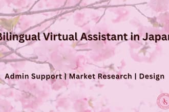 be your bilingual virtual assistant for japanese market support