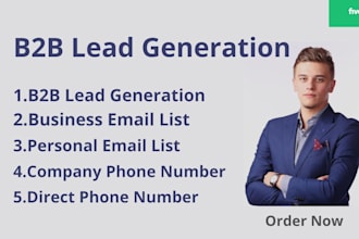 enrich b2b verified leads from linkedin, mobile numbers