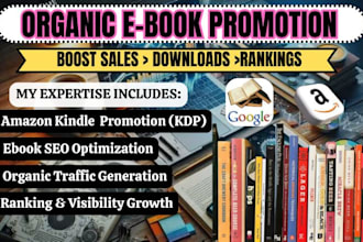 promote your ebook to increase sales, downloads, rankings and visibility