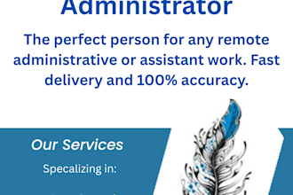 assist you in any administrative work