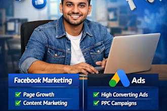 run facebook google ads and SEO campaigns 2026