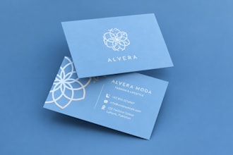 design luxury modern business card