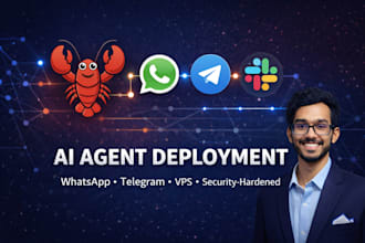 setup and deploy openclaw ai agent on vps, mac, or cloud