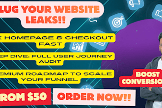 audit your website funnel for leaks and boost conversions
