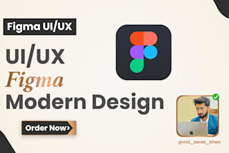 do figma website design, ui ux design, figma website