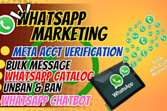 do bulk whatsapp marketing and whatsapp business promotion for leads