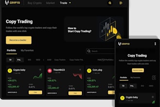 build crypto exchange app, blockchain app, crypto app, exchange app