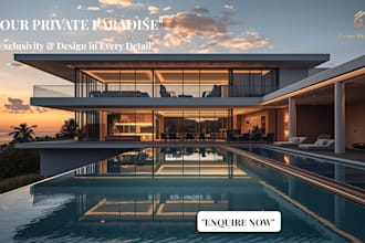 design high converting real estate ads using ai and canva
