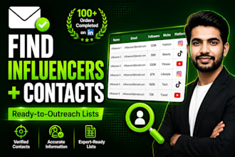 find instagram influencers with contact details for brand outreach