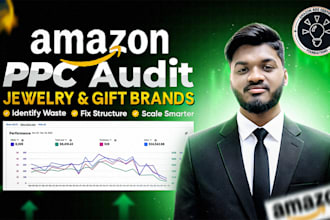 do amazon PPC audit and ads management for jewelry and gift brands
