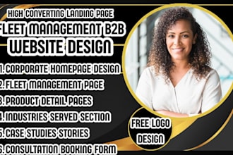 fleet management website b2b fleet website logistics website design telematics