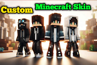 create custom minecraft skin