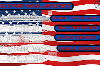 update ship general arrangement plan  and layout drawings