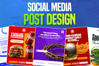 design social media post instagram post facebook post carousel design