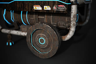 create professional uv mapping and pbr textures in substance painter