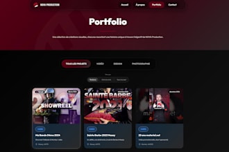 create your modern web application tailored to your needs