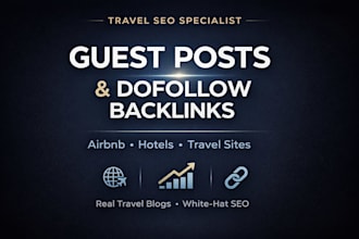 publish travel guest posts with dofollow backlinks for SEO