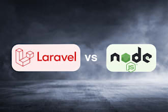 your expert web app and software developer using node js react or laravel