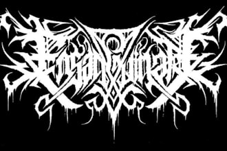 make death metal, black metal, and brutal death metal logo