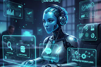 build custom ai automation systems for lead capture and chat
