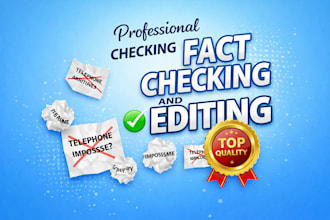 fact check, proof read errors in your word document