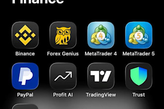 develop a secure cross platform financial app for android  ios