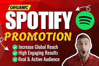 do organic spotify music promotion for global reach