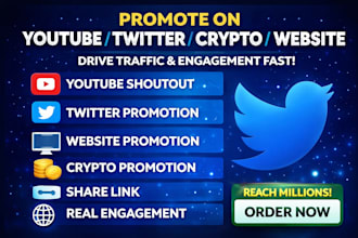 twitter promotion, twltter sharing, share link to 80m UK, USA,fb ig audience