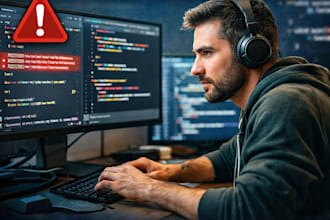 debug and fix python or web application issues