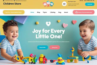 build kindergarten website preschool daycare website or childcare website