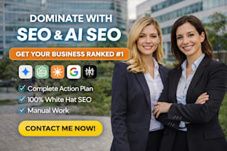 rank your local business using ai SEO, GEO, aeo monthly backlinks website audit