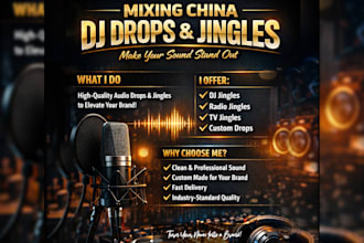 create perfect dj drops jingle