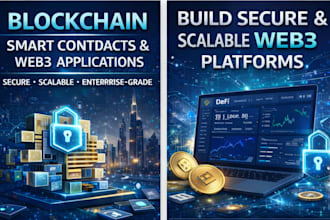 develop blockchain smart contracts and web3 applications