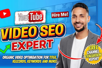 do advanced youtube SEO for fast organic ranking