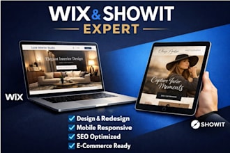 update showit update wix update esty wix revamp redesign website