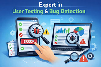 test your website or app and give honest user feedback