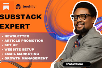 setup substack account substack expert newsletter design account setup