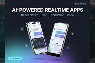 build an ai powered realtime mobile app with react native and expo