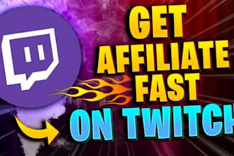 promote twitch partner, twitch affiliate, twitch channel promotion, live viewers