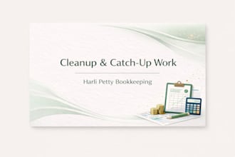clean up your bookkeeping and fix bank reconciliation errors