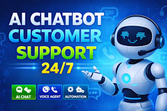 build ai customer support chatbot, cold calling ai voice agent with n8n workflow