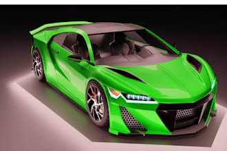 do 3d car model, vehicle automotive, rc car model, gta v, fivem car, 3d truck