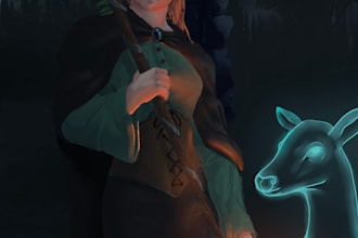 create concept art or illustration