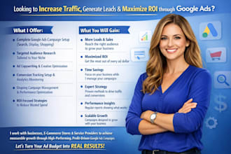 create manage high performing google ads campaign expert