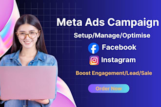 run facebook ads instagram ads meta ads manager fb ads campaign lead generation