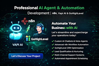 develop ai agent, ai receptionist, ai calling or voice agent, vapi ai