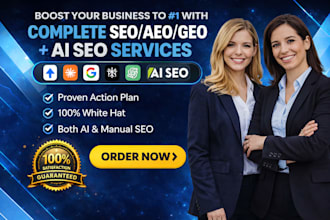 rank your local business using ai SEO, GEO, aeo monthly backlinks website audit