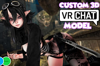 custom vrchat avatar, nsfw avatar, vr character, furry avatar, avatar commission